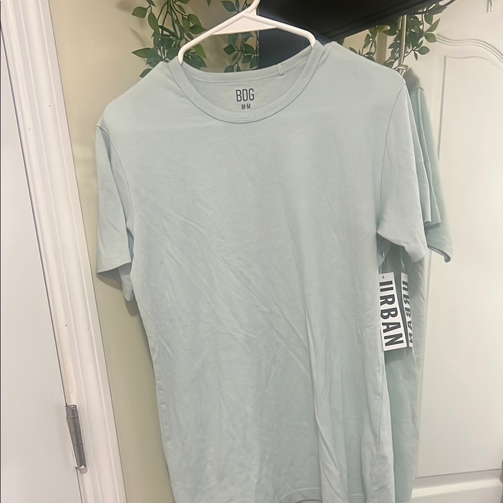 BDG Soft Blue Men's Short Sleeve Tee